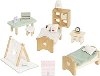 Vista 1 de Le Toy Van Dollhouse - Muebles para muñecas y Accesorios, Baño Sugar Plum