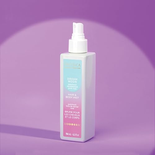 Vista 23 de Pacifica - Atomizador de fragancia corporal y perfume para el cabello Blue Moon con lavanda y grosella, sin alcohol, vegano y no testado