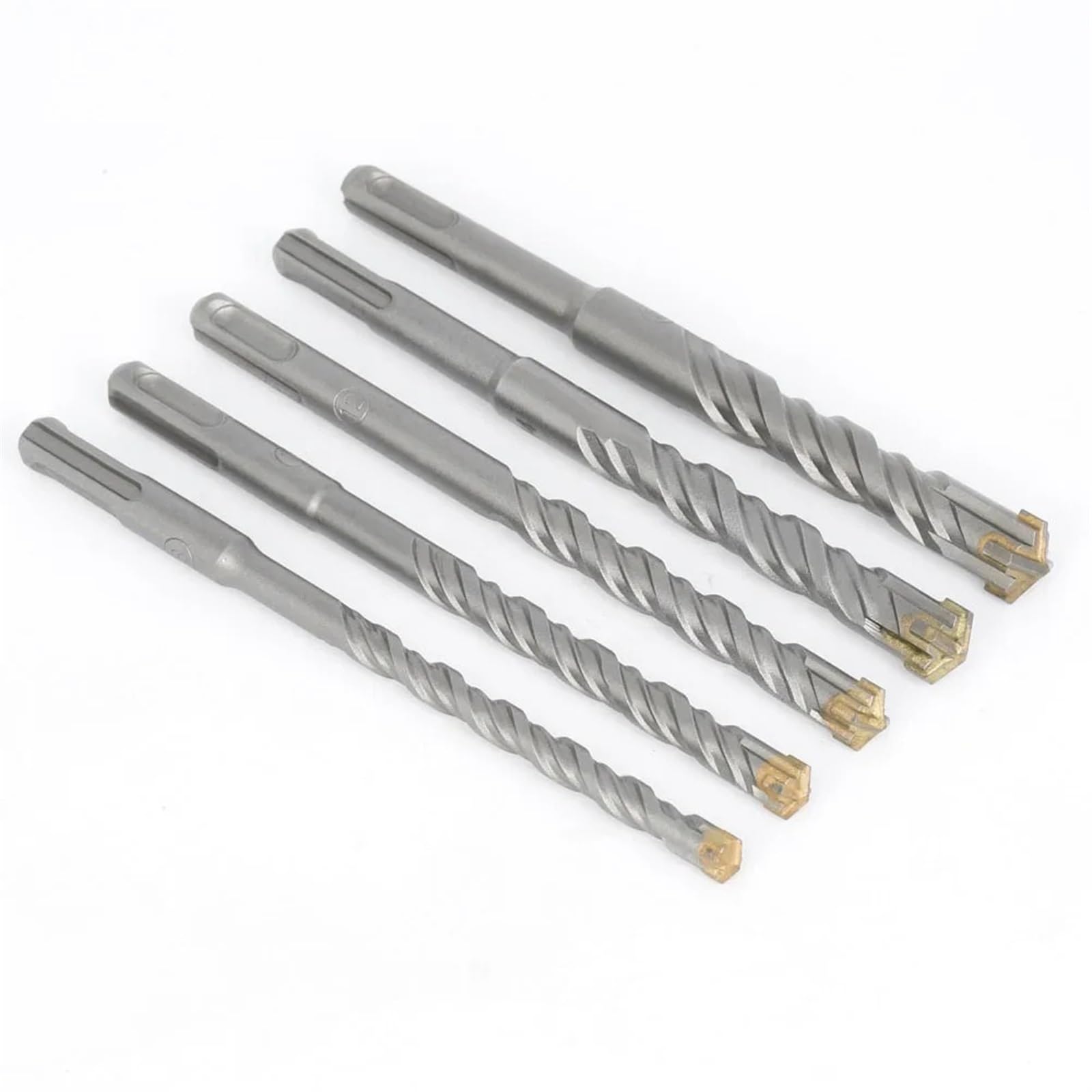 Wiertło do betonu 1/2, 1 szt. udarowe SDS Plus, Końcówki krzyżowe 160 mm Wiertła cegły, kamienia i(14x160)