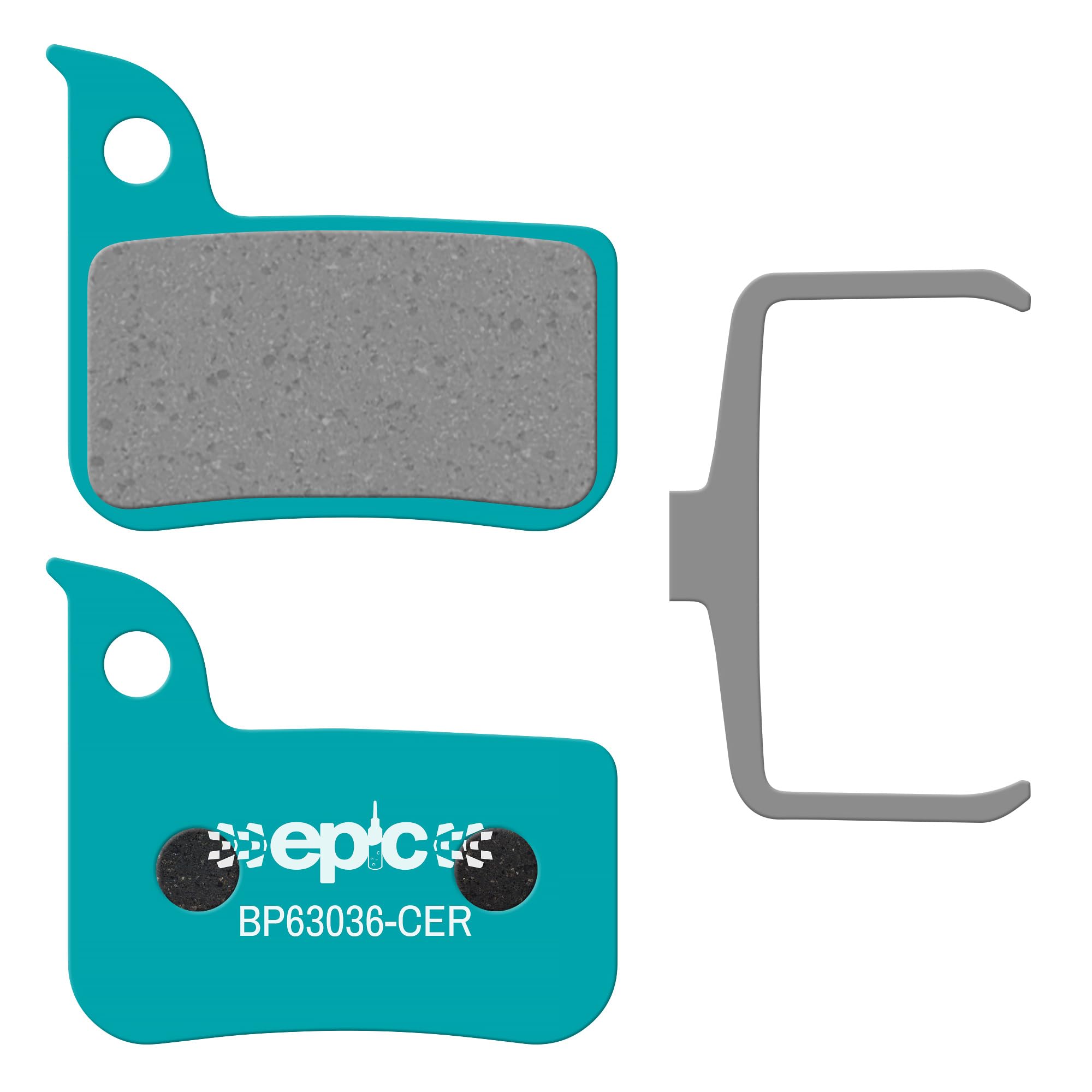 epic Disc Brake Pads for SRAM Red, Apex, Rival, Force & Level Ultimate Brakes | Organic, Semi-Metallic, Sintered, Ceramic, E-Bike Options | Quiet, Durable, High-Performance | 1 Set (Ceramic)