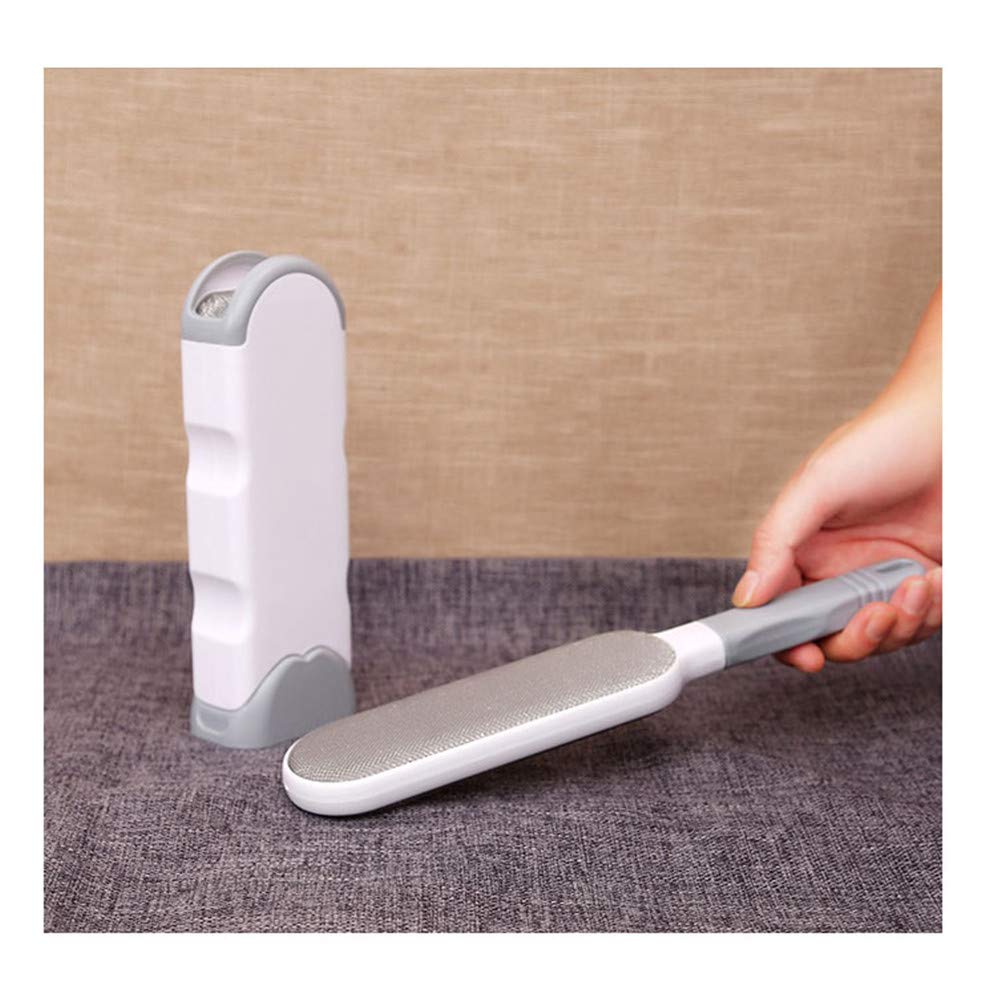 Spazzola per la rimozione dei peli degli animali domestici, con base autopulente, strumento per la rimozione dei gatti, con doppio lato, per mobili, vestiti, divano, biancheria da letto, tappeto