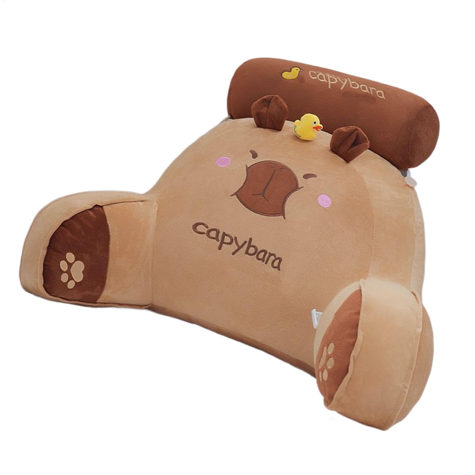 Oreiller de lit Capybara mignon pour une décoration de chambre cocooning et relaxante