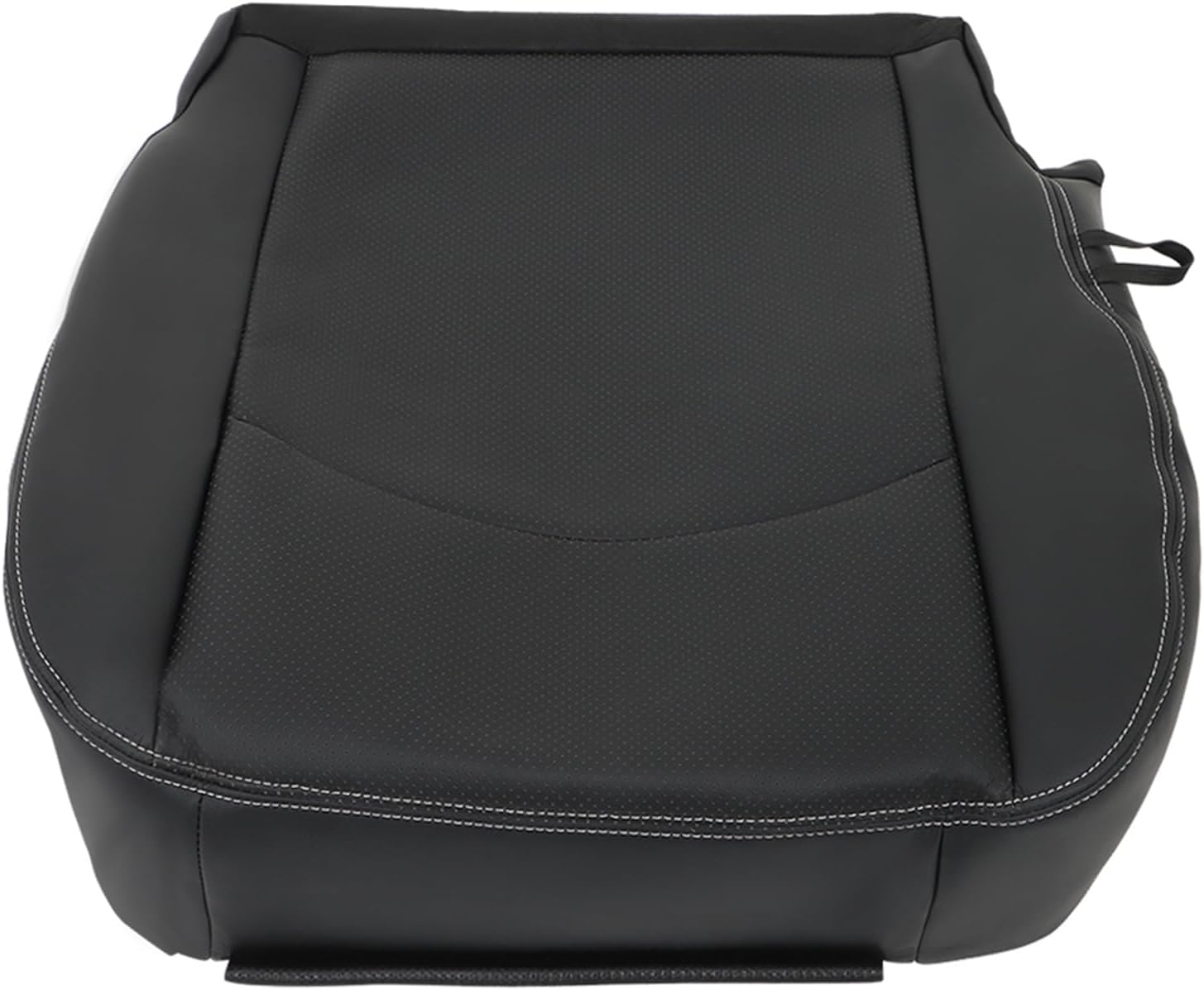 Seat Cover Passenger Side Bottom Black Leather Replacement for R-a-m 1500 2013-2018