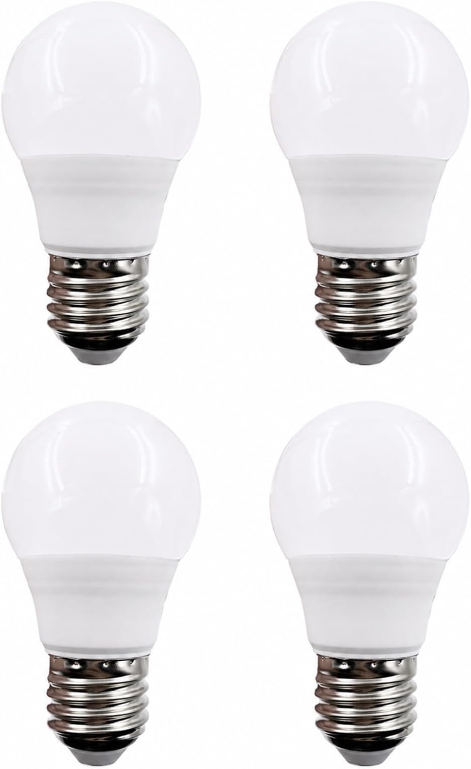 Taysing 12V Light Bulb A15 3W Soft White 3000K E26 Screw Base 12v led Bulb DC 12 Volt 24v 36v 48v Low Voltage Lights for Solar Battery System,RV,Marine Boat,Off Grid Lighting(3W-3000K-4 Pack)