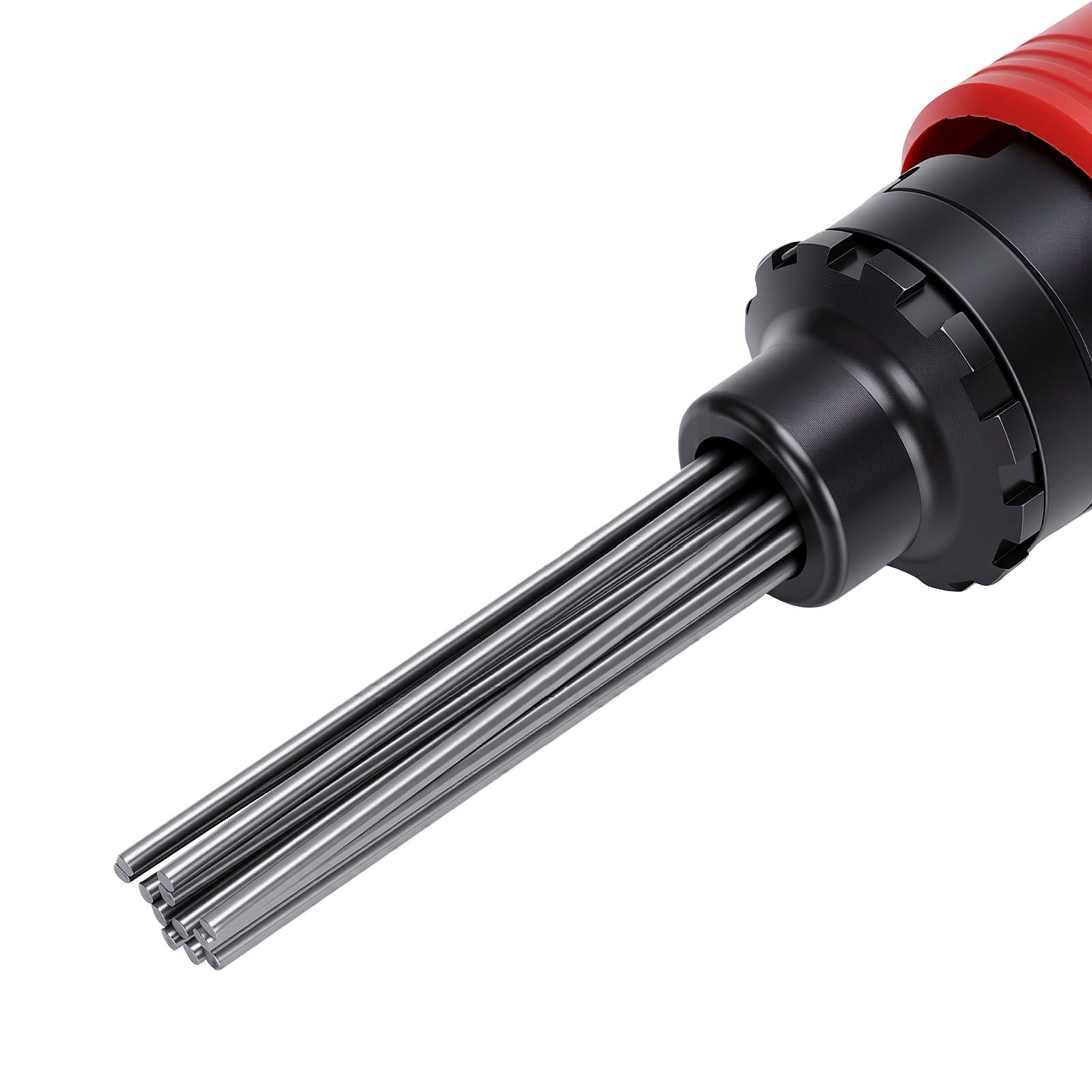 Yctze Pneumatyczny Pistolet do Usuwania Rdzy Środek do Czyszczenia Farby Odkamieniacz Narzędzie Usuwania Rdzy 4000 Obr./min Stabilna wydajność Wymienne Igły 2 Mm X 29 szt. lub 3 Mm