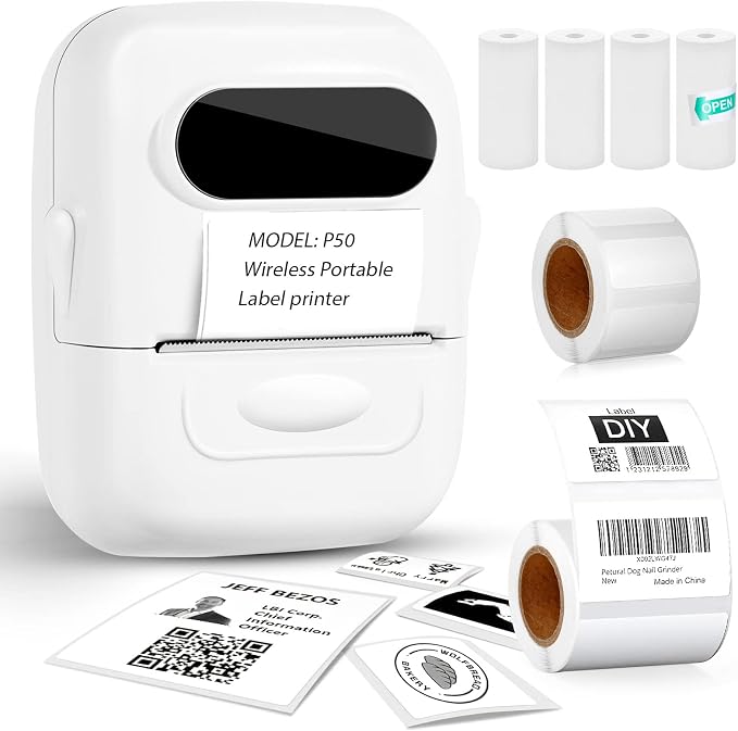 Mini Imprimante Thermique Portable Bluetooth Imprimante Sans Encre Pour Mini Imprimante Thermique Portable Bluetooth Imprimante Sans Encre Pour