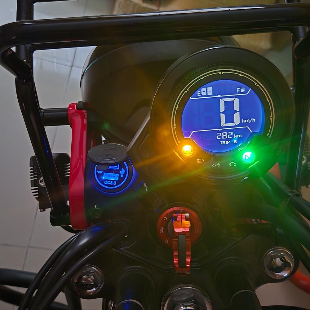 Accessory Kit w/Harness Compatible with Honda Trail 125 CT125 Hunter Cub 125 (2019-Current)