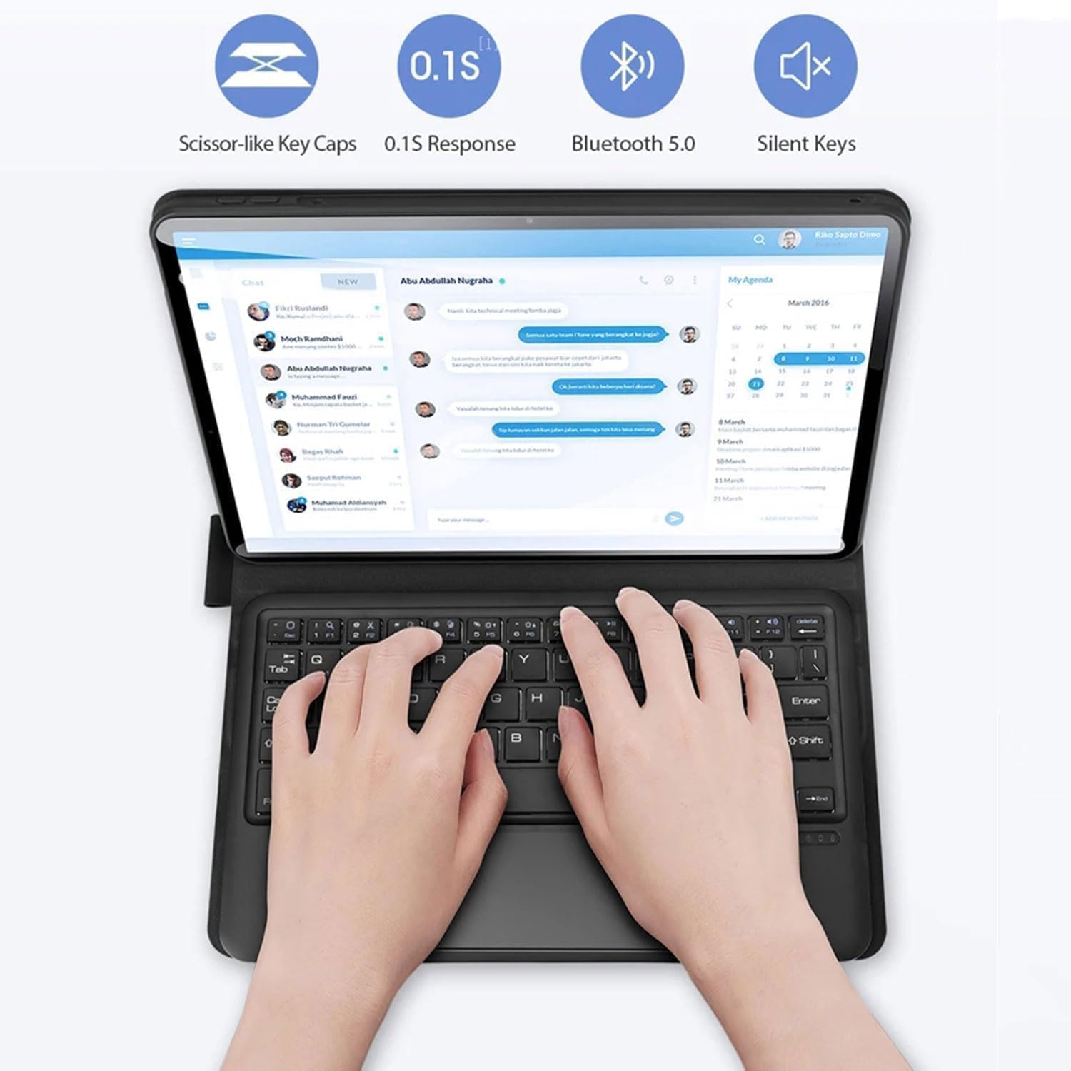 Xiaomi Redmi Pad Pro 12.1 Toetsenbordhoes - Poco 12,1 inch, magnetisch afneembaar toetsenbord met QWERTZ-lay-out, hoes met penhouder Xiaomi Redmi Pad Pro 12.1 Toetsenbordhoes - Poco 12,1 inch, magnetisch afneembaar toetsenbord met QWERTZ-lay-out, hoes met penhouder