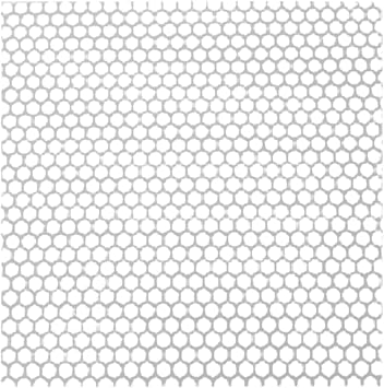 Drain Cover 12x12 Inch Square 304 Stainless Steel 5mm Mesh Drain Hair Catcher Washable Reusable for Indoor Outdoor, Shower Hair Catcher