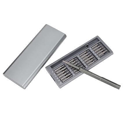 Muskan Enterprises -ME Screwdriver Set, Anti Sweat Practical Mini Steel Bits Screwdriver for Mobile Phones for Tablet Computers