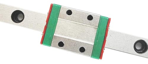 TEN-HIGH MGN9 - Riel de guía lineal de 15.748 in, rieles deslizantes de movimiento lineal, productos de movimiento lineal, para impresora 3D y