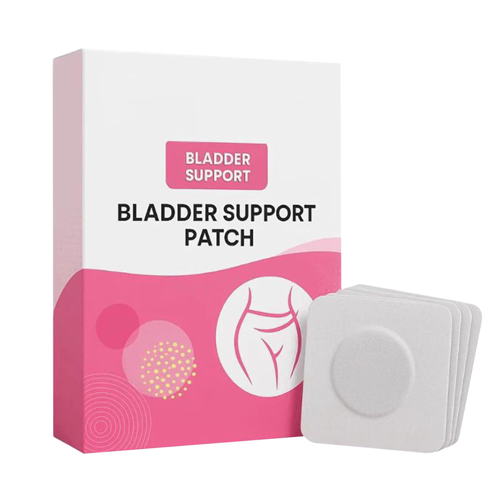 Patch di controllo della vescica Supporto per perdite urinarie Patch traspirante per la salute della vescica Riduttore di frequenza per minzione Cura confortevole per lavoro viaggi uso quotidiano
