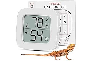 Reptile Terrarium Thermometer: Essential Temperature and Humidity Monitoring for Reptiles