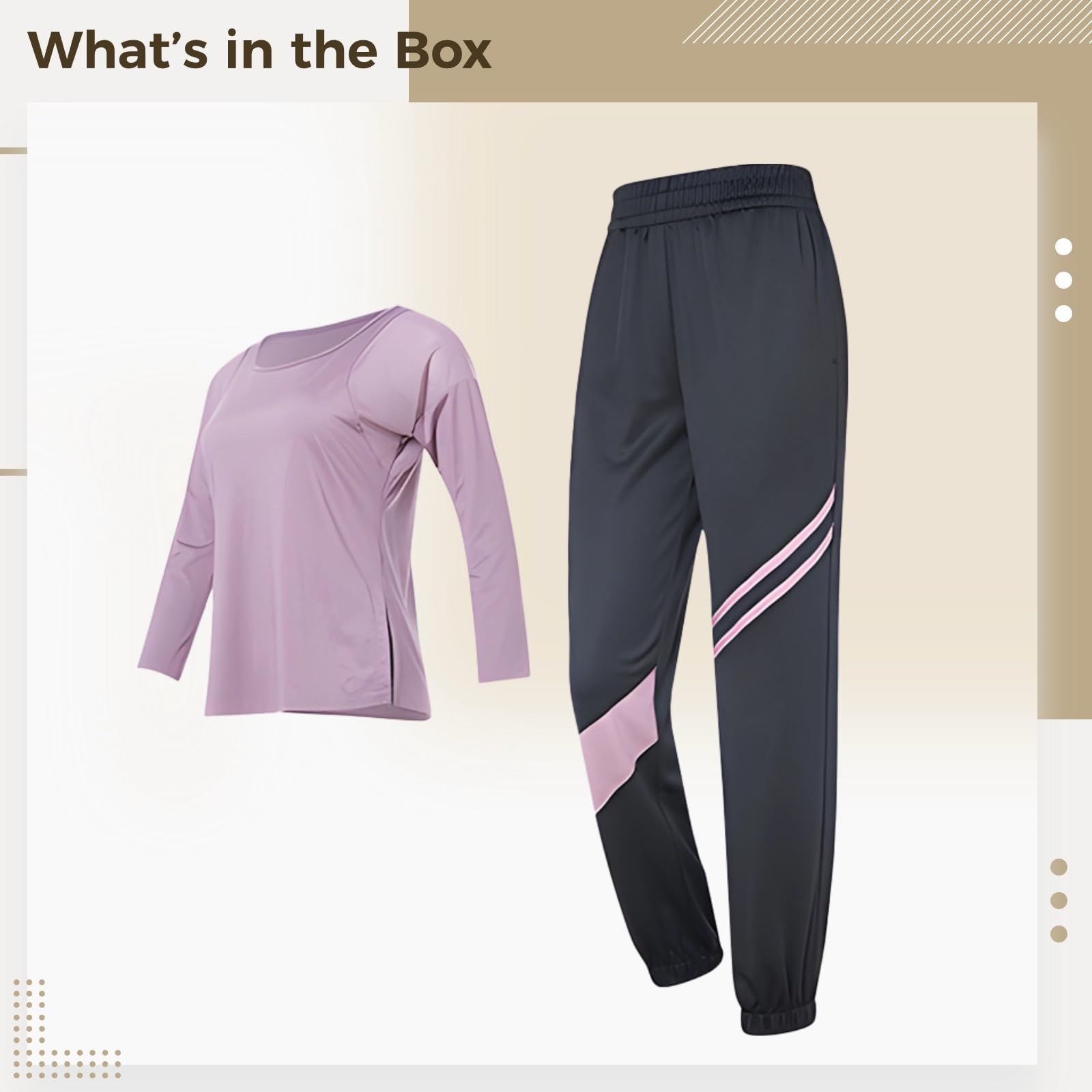 Ensemble de pilates noirs pour femme, ensemble deux pièces respirant XXL avec bloc de couleur et design taille haute, Multiples, taille unique