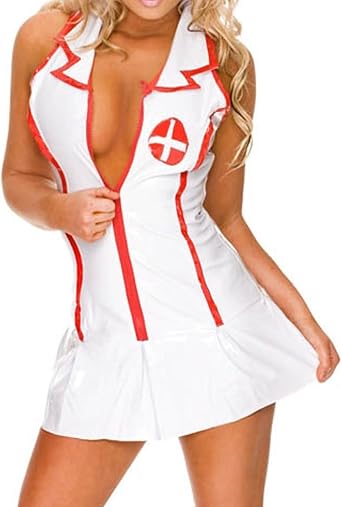 Womens Sexy Lingerie Nurse Costume Outfit Honeymoon Cosplay Nurse Clothing