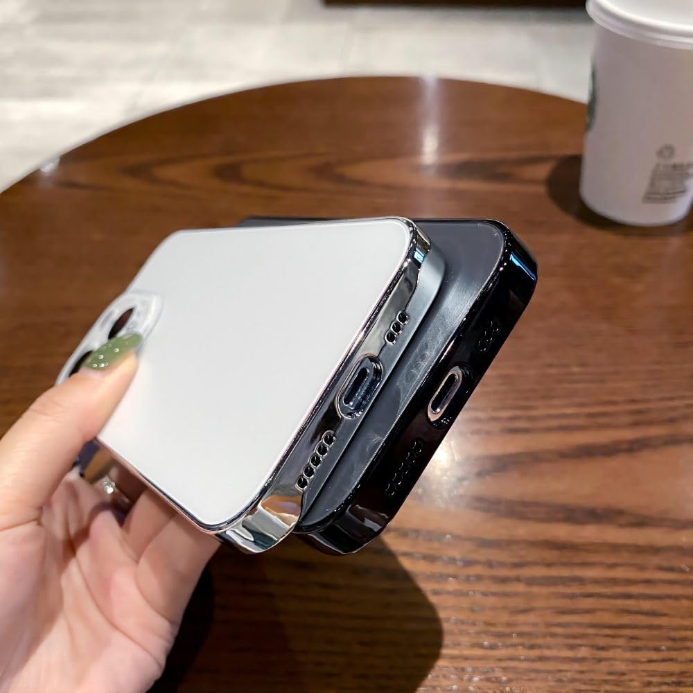 Funda para teléfono móvil de acrílico Mate galvanizado para Hombres y Mujeres Adecuada para iPhone 14 13 12 11 Pro MAX Plus, Rosa, para iPhone 11