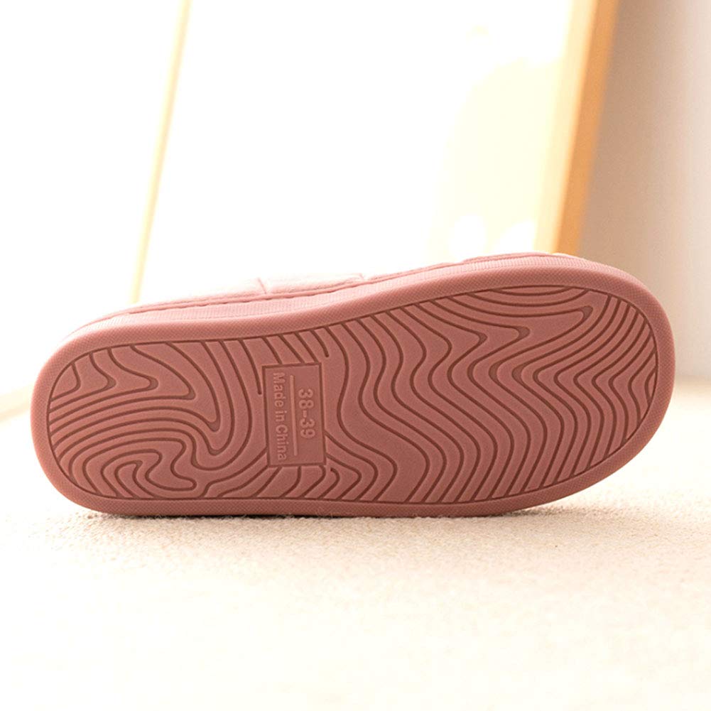 XINGYU Donna Uomo Pantofole da Casa in Peluche Simpatiche Pantofole Invernali da Interno Calde in Cotone Suola Antiscivolo Scarpe da Casa per Esterno