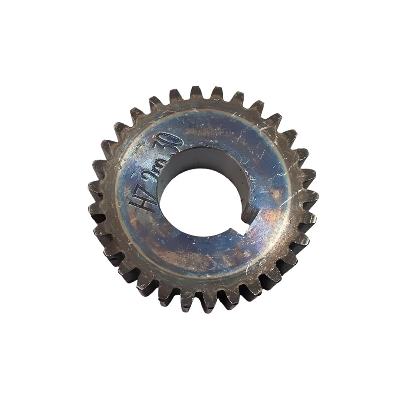 Bevel Gear Pinion Hardware Mechanical Spur Gear Pinion 2M 30T 2 Mod Gear Rack 30 Teeth Bore 25mm Keyway 8mm 45 Steel CNC Rack and Pinion