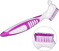 Vista 8 de Cepillo de limpieza de dientes falsos, cepillo de dientes portátil de doble cara para cepillos, juego de múltiples capas, cepillos de dientes