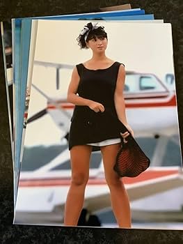 ラ*ン様 河合奈保子　アイドル写真カードセット Amazon.co.jp: 1 80101 河合奈保子 L判写真10枚セット 昭和