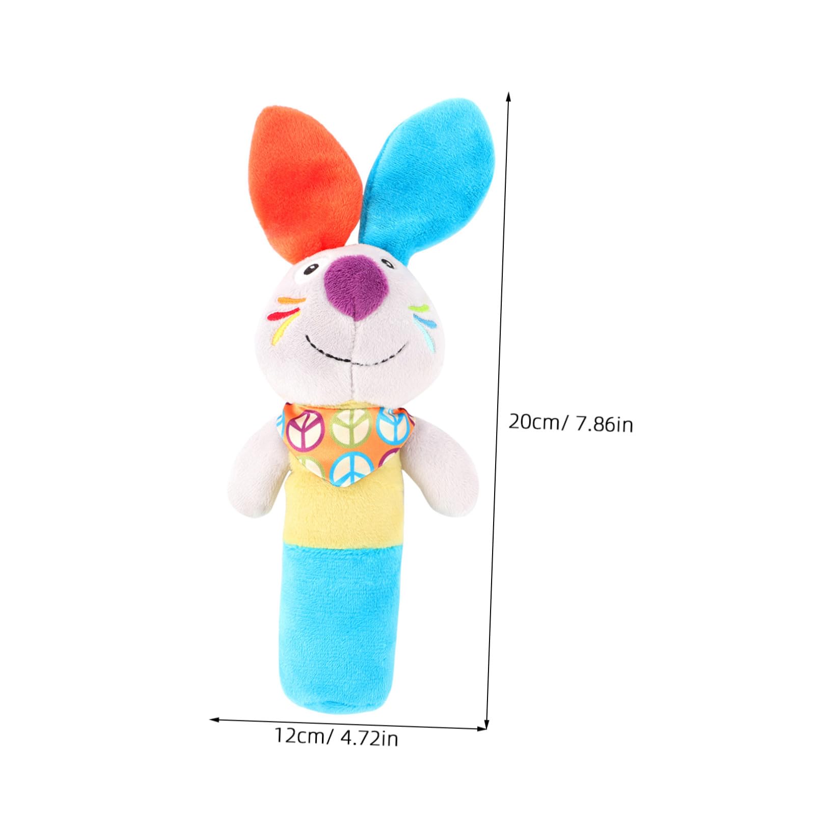 Préhension pour Bébés en Peluche, Animal Cartoon Sonore Interactif