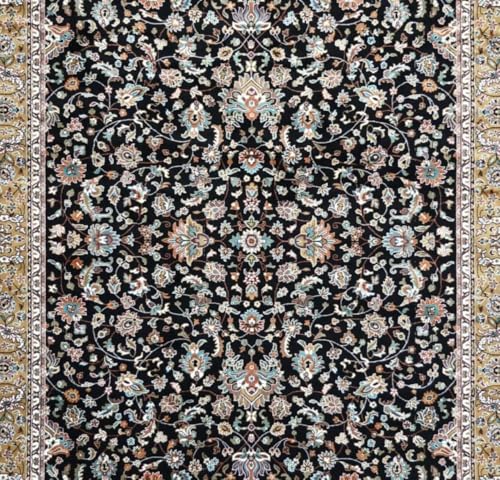 Image of Luxury Silk Carpet 2 x 6 FEET for Living Room or Bedroom, Made with Premium Silk, Perfect for Elegant Interiors Comfort and Timeless Design