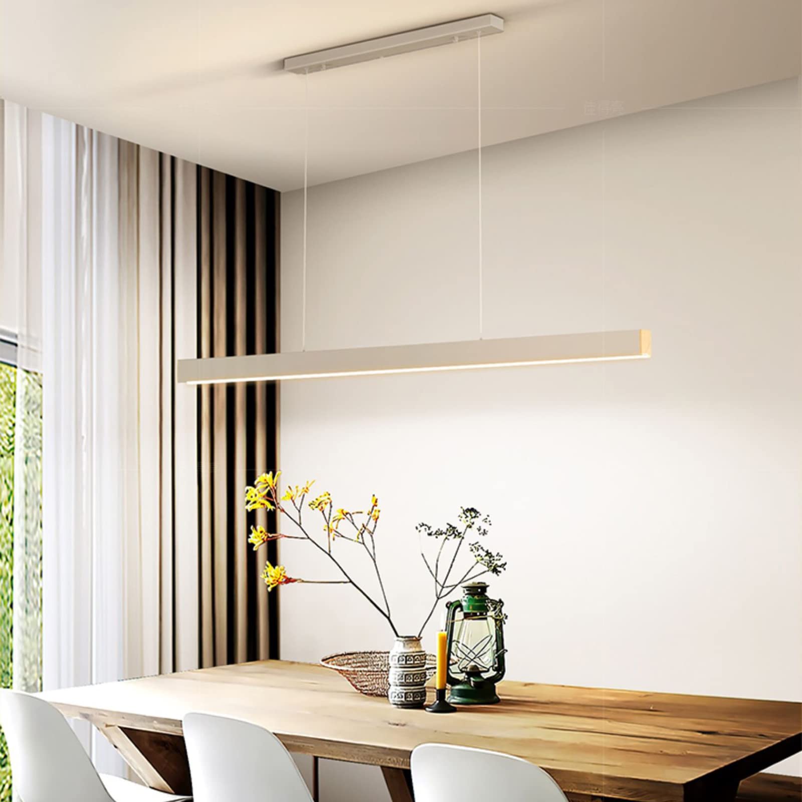 Lustre LED dimmable pour en finir avec la fatigue oculaire grâce à la télécommande