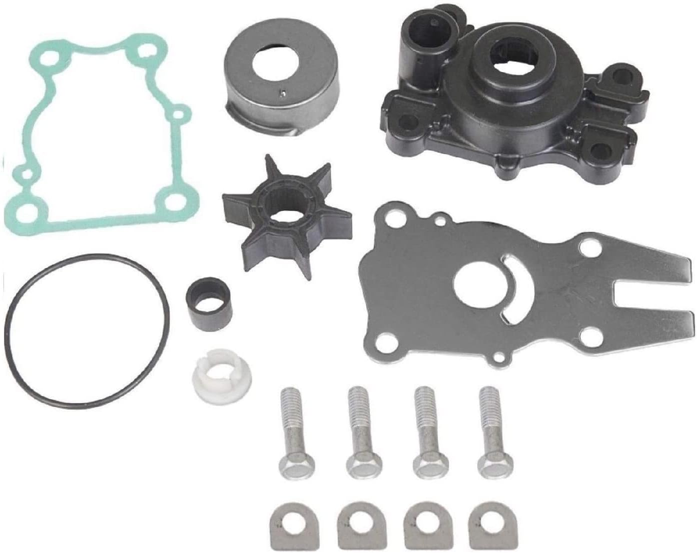 Water Pump Kit for Yamaha 40 50 60 Hp Replaces 18-3415, 63D-44311-00-00 & 63D-W0078-01-00 Please Read Item Description for Exact Applications
