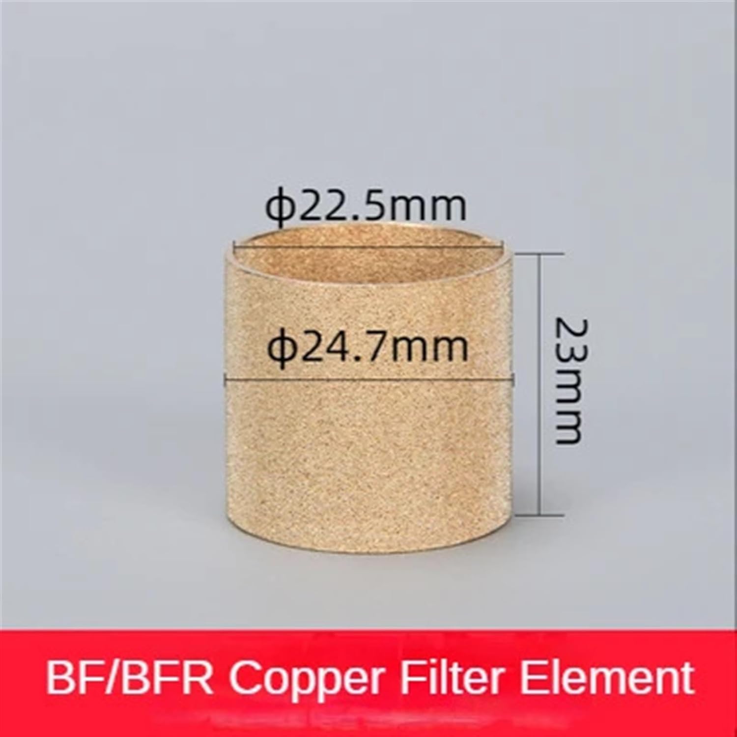AF AFR BF BFR GF GFR Pneumatic Air Filter Element Copper Cartridge Fiber Filter Element Copper Filter Element(BF BFR Copper)
