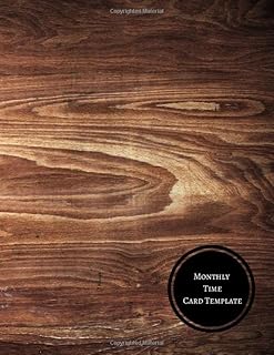 Monthly Time Card Template: Monthly Employee Time Log