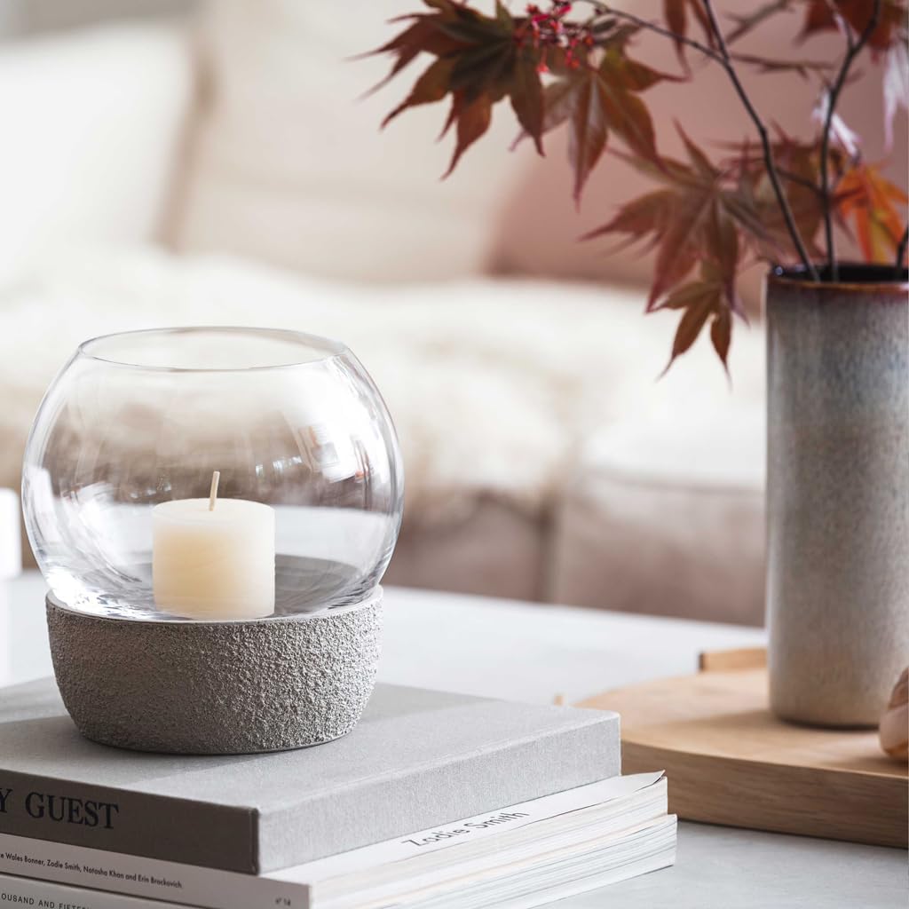 Lave Home Cylinder vase, 7.5 x 7.5 x 20 cm, Beige