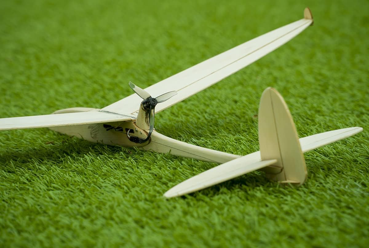 0.6M Balsa Electric Glider Sparrow Need to Build for Adults (F0607-152E)