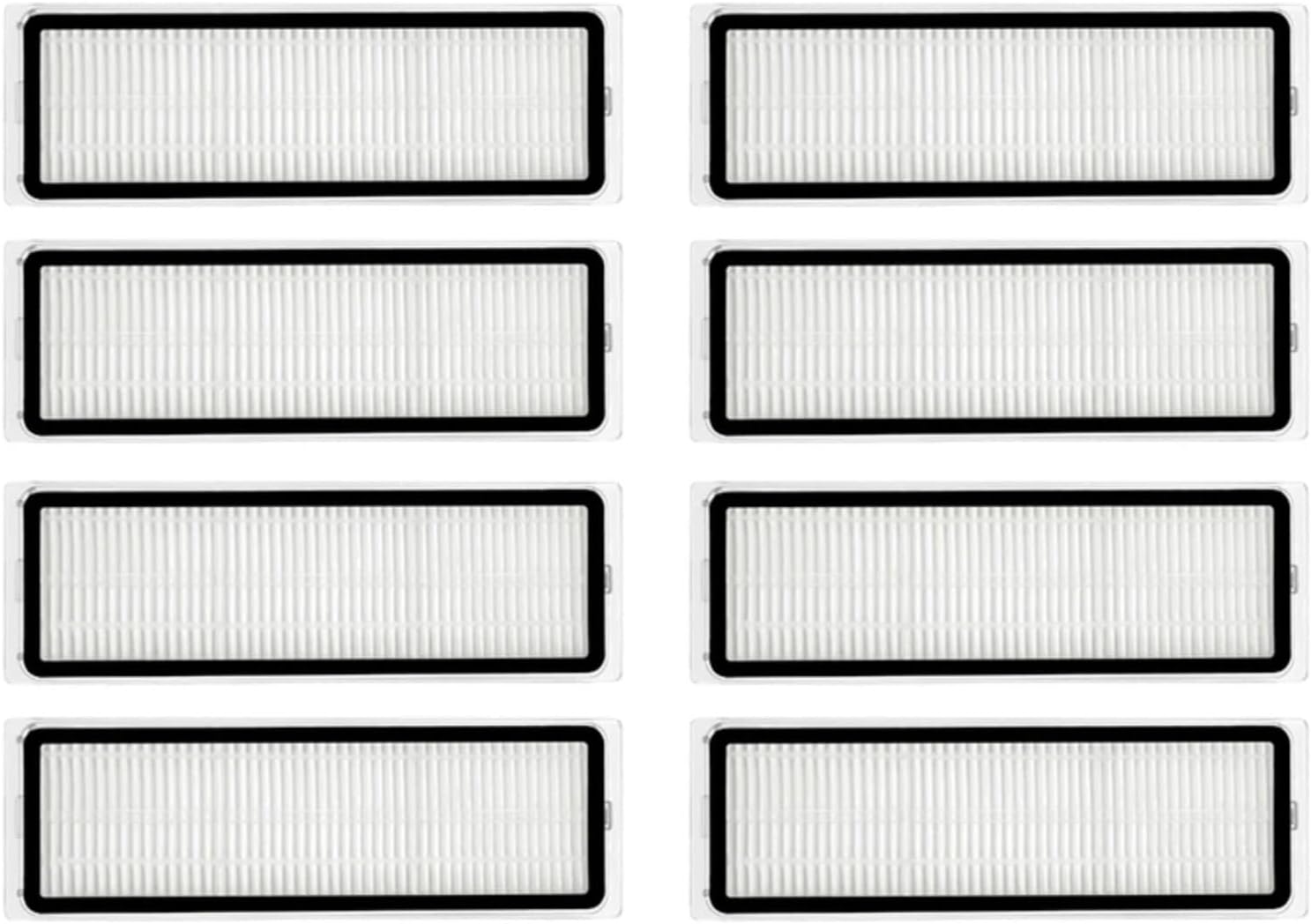 Main Side Brush Hepa Filter Mop Cloth Dust Bag Replacement for Xiaomi S20 / X20 + / X20 Plus for Dreame S20 Pro/W20 Pro Ultra(8PCS)
