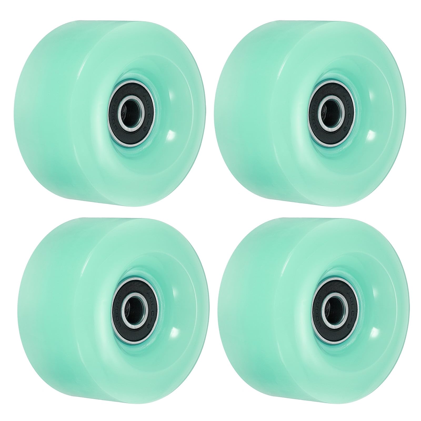 Sostituzione delle Ruote per Pattini a Bobina per Ruote di Ricambio for Pattini a rotelle, Confezione da 4 Ruote for Pattini a rotelle 58 mm x 32 mm