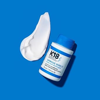 K18 Damage Shield Shampoo & Conditioner, Smoothing & Protective from Environmental Stressors, Maintains Hair Health, 1.8 Fl Oz x2