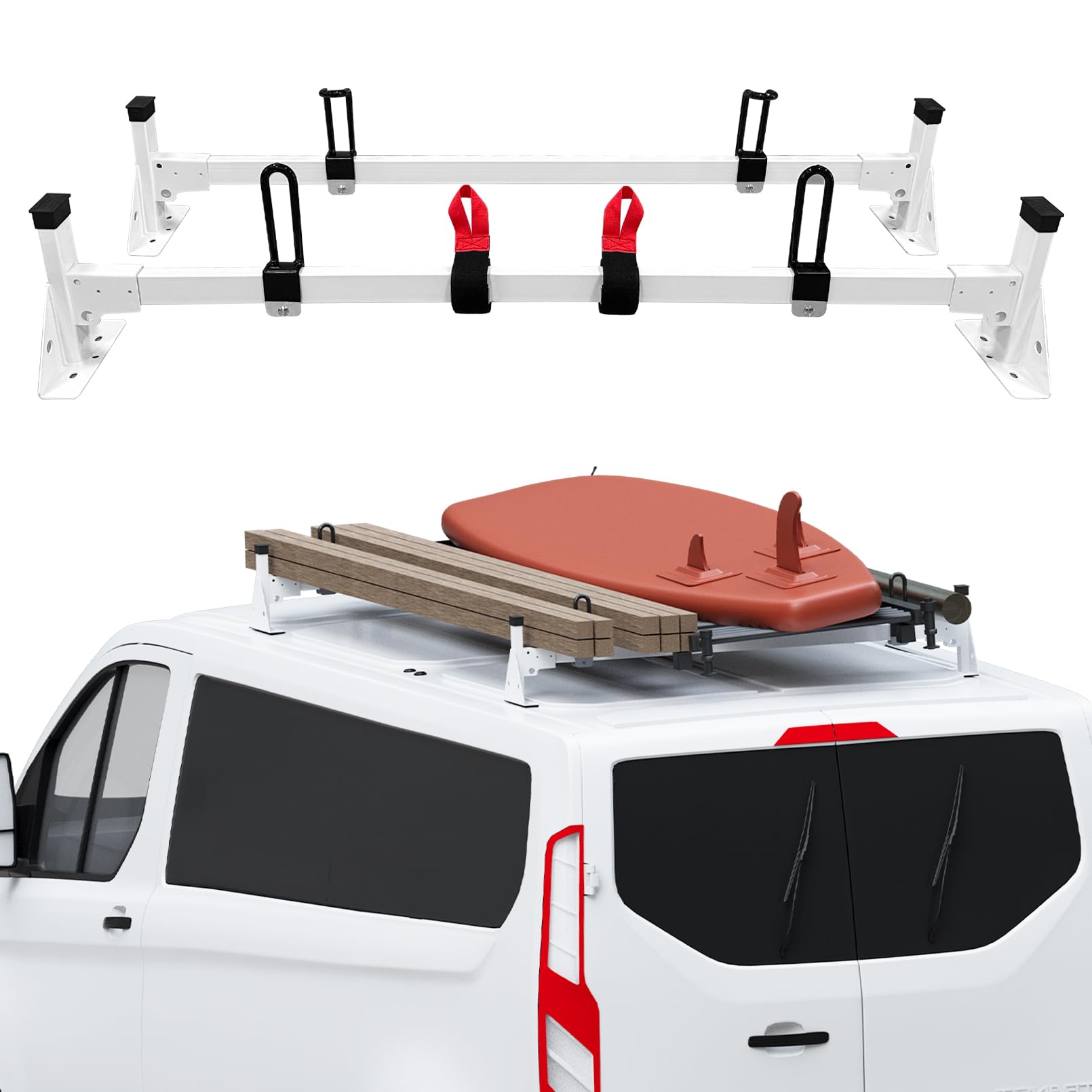 Hobuska Ladder Roof Rack (2 Crossbars)