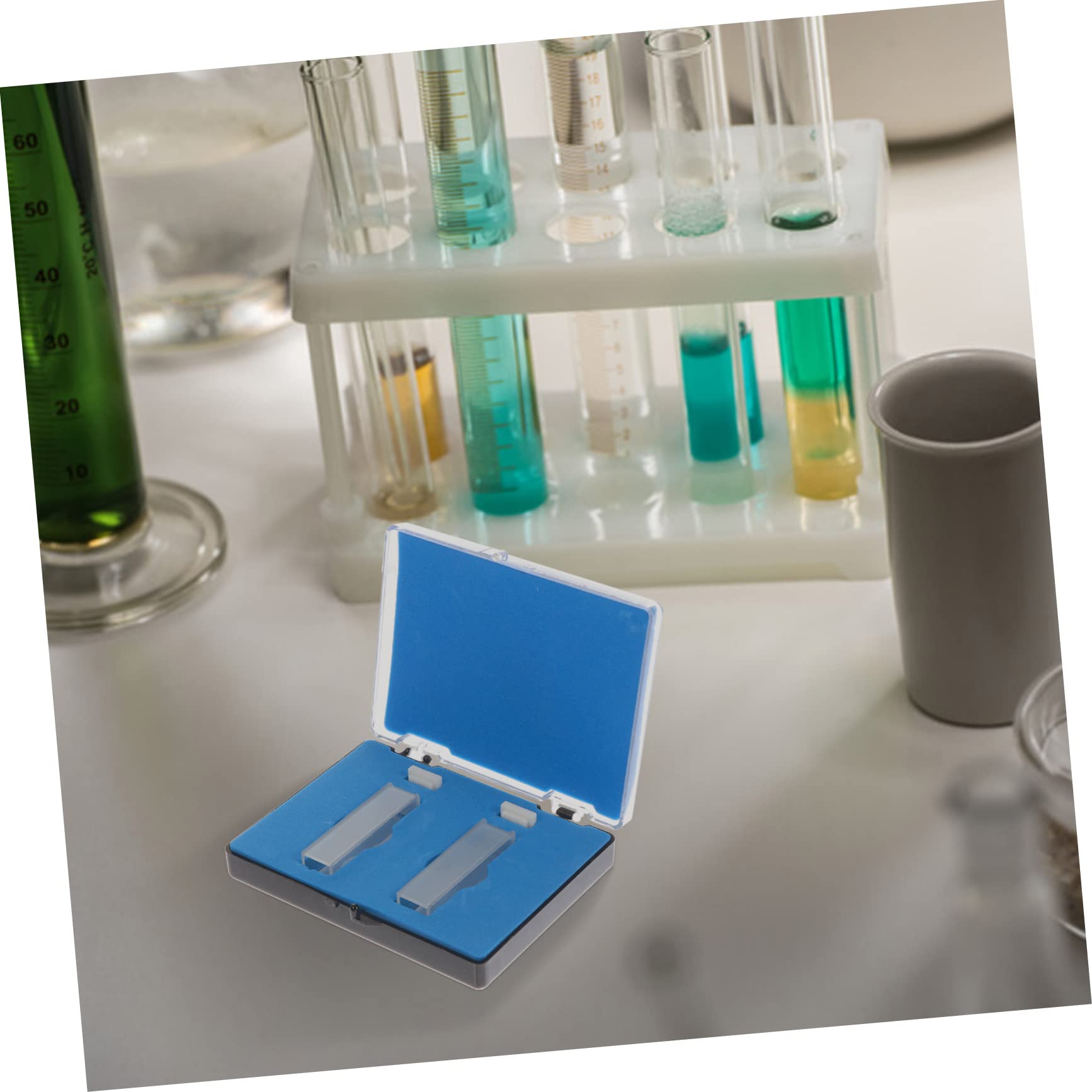 ULTECHNOVO 6stücke Quarz Küvetten Weglänge Für Laboranalysen Hohe Transparenz Uv-transparent Geeignet Für Spektrophotometer Für Chemische Und Pharmazeutische Anwendungen