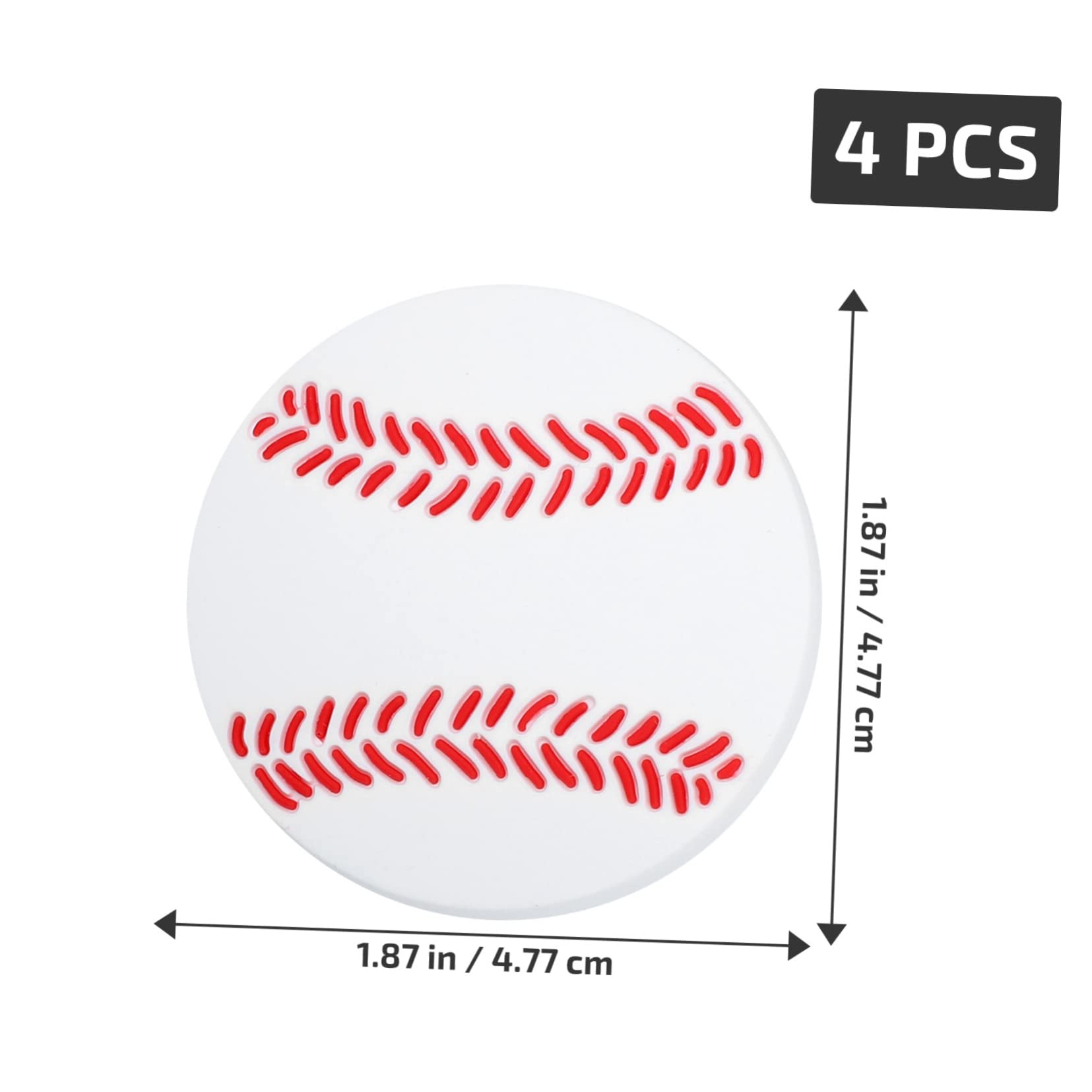 KONTONTY Elegant Cartoon Drawer Knobs 4pcs Rubber Zinc Alloy Safe for Boys and Girls Easy to Install Suitable for Cabinet Dresser Cupboard