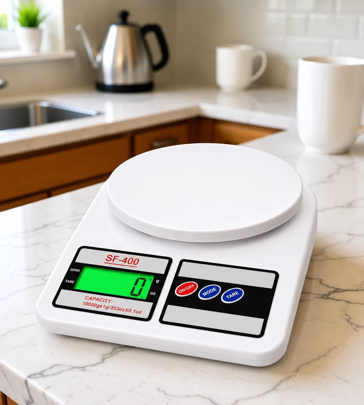Weighing Scale for Kitchen, SF-400 Digital Food Weighing Scale | 10kg Capacity | Kitchen Weight Machine for Cooking & Baking, Easy To Use-image-29