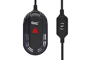 Hygger Heater for Small Aquarium: 150W Submersible Betta Fish Tank Heater with External Temperature Control