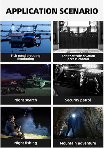 Miniatura 4 de Gafas monoculares de visión nocturna infrarroja pantalla TFT de 15 pulgadas prismáticos digitales con zoom 5X 7 niveles ajustables 3 modos