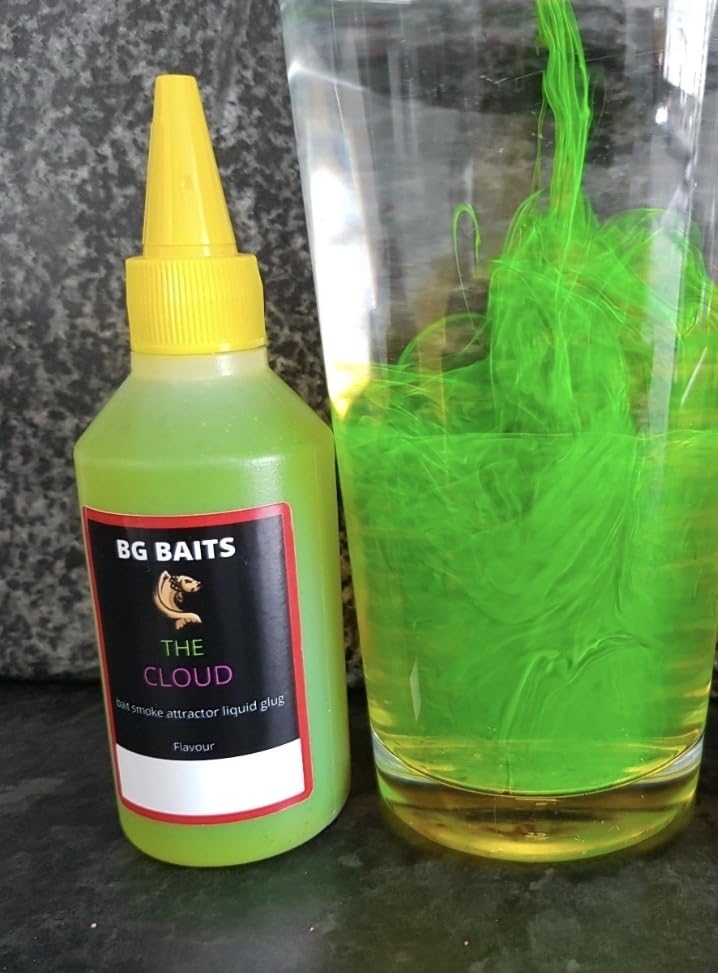 Bait smoke 30/50ml glug pva friendly carp fishing bait attractor (Garlic, 50ml)
