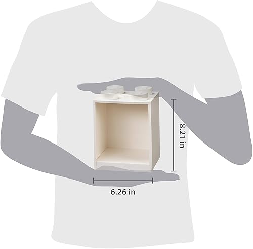 Miniatura 51 de Room Copenhagen Estante de ladrillo Lego, 4 tachuelas, color negro Negro,Azul,Blanco,gris,Rojo,https://www.amazon.com/dp/undefined