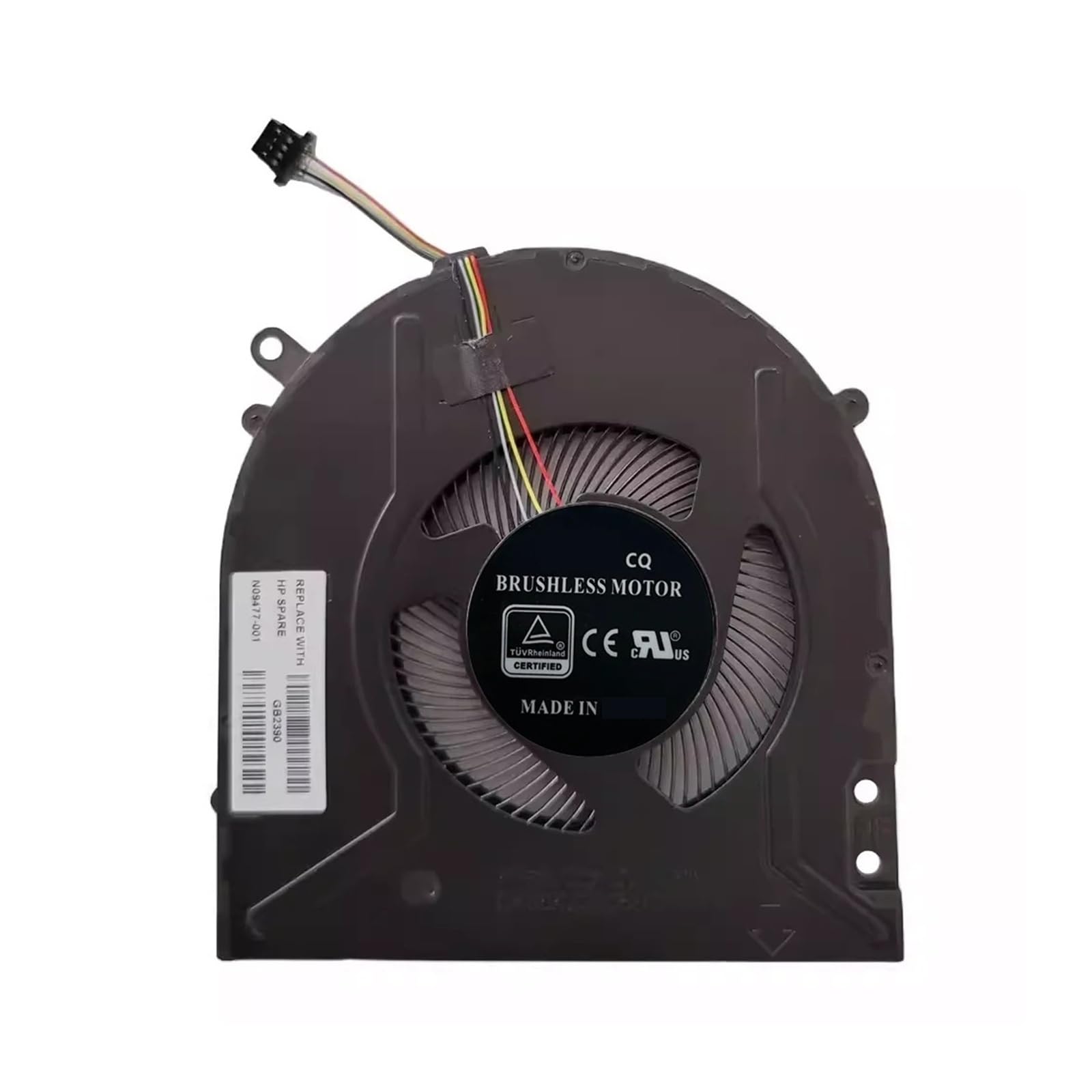 Ventola di Raffreddamento CPU Portatile, Compatibile for HP, Compatibile for Pavilion, X360 15-ER 15T-ER 15-ER0056CL TPN-W147 N09477-001 FN9W DC5V Ventola Incorporata
