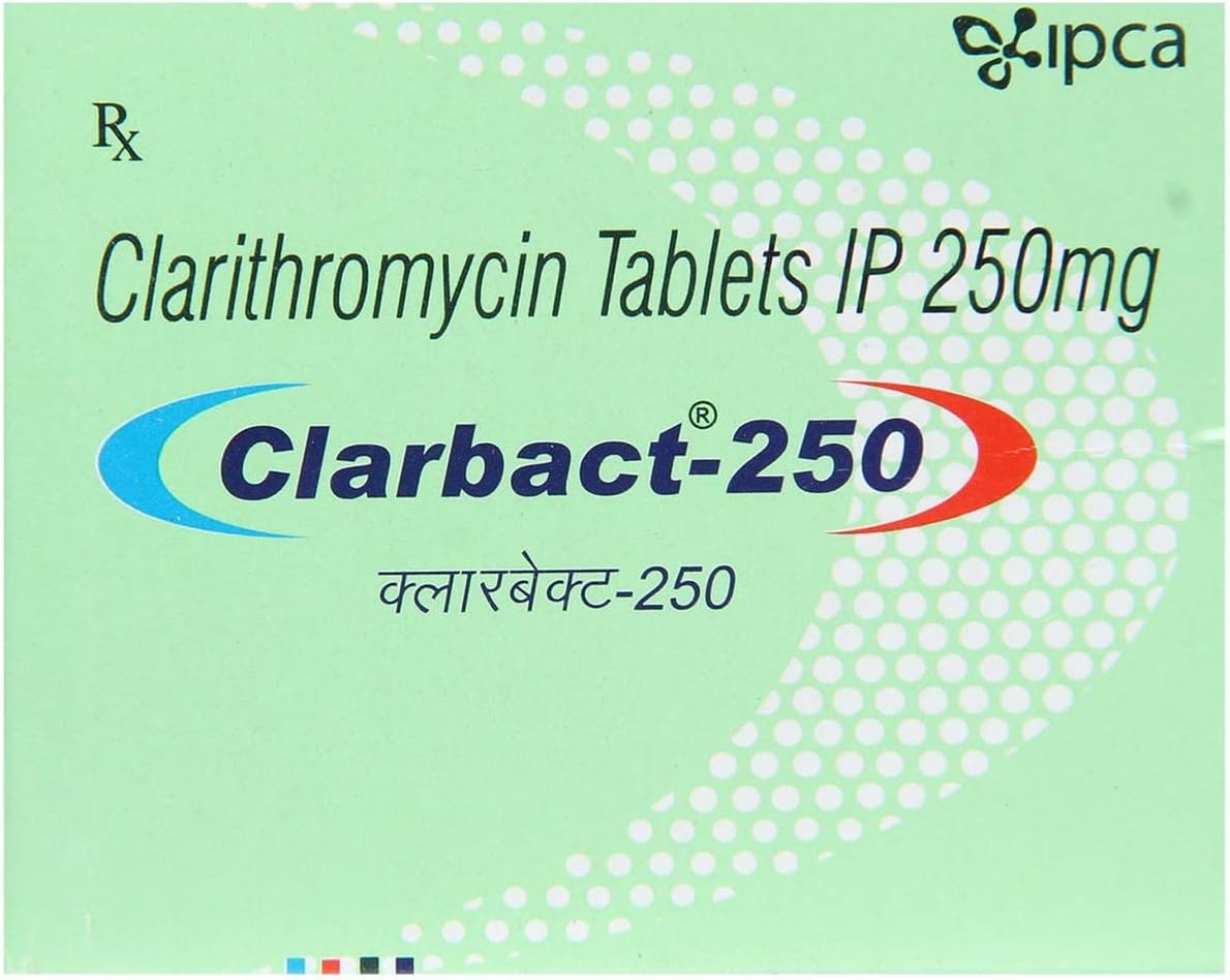 CLARBACT 250MG - Strip of 4 Tablets