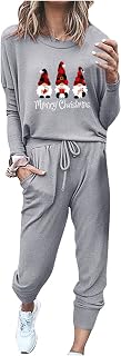 Sweatsuits Sets for Women 2 Piece Christmas Outfits Lounge Sets Women's Tracksuit Loungewear Set Jogging Suits