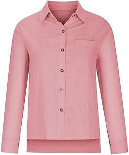 Camisa de seda para mujer, informal, primavera, verano, algodón, lino, corbata, bolsillo, manga larga, blusa para mujer, color negro a rayas