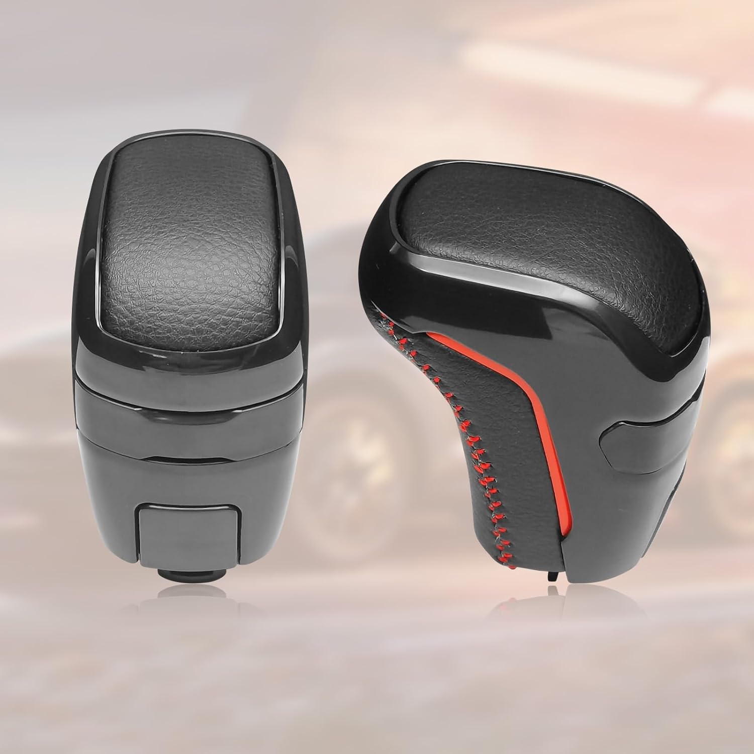 Black Red Gear Shift Knob Shifter Knob Head Compatible with Toyota Tacoma TRD PRO 2016-2021 2.7L 3.5L V6 Replace PTR57-35170