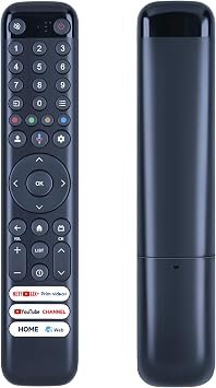 Replacement Remote for RC833 GUB1 TCL 65C845 50 55 75 65C745 43LC645 miniLED LCD Smart TVsNot Voice