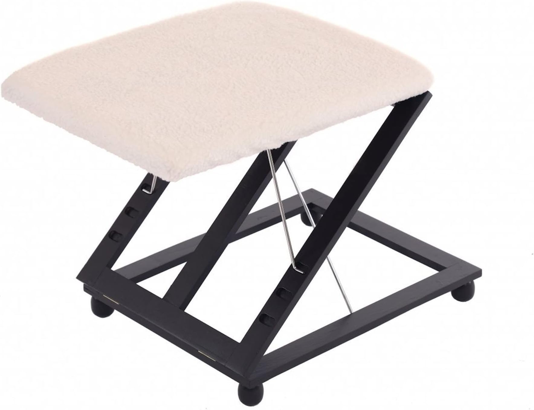 Oypla Adjustable Folding Cushion Padded Footstool Foot Leg Rest